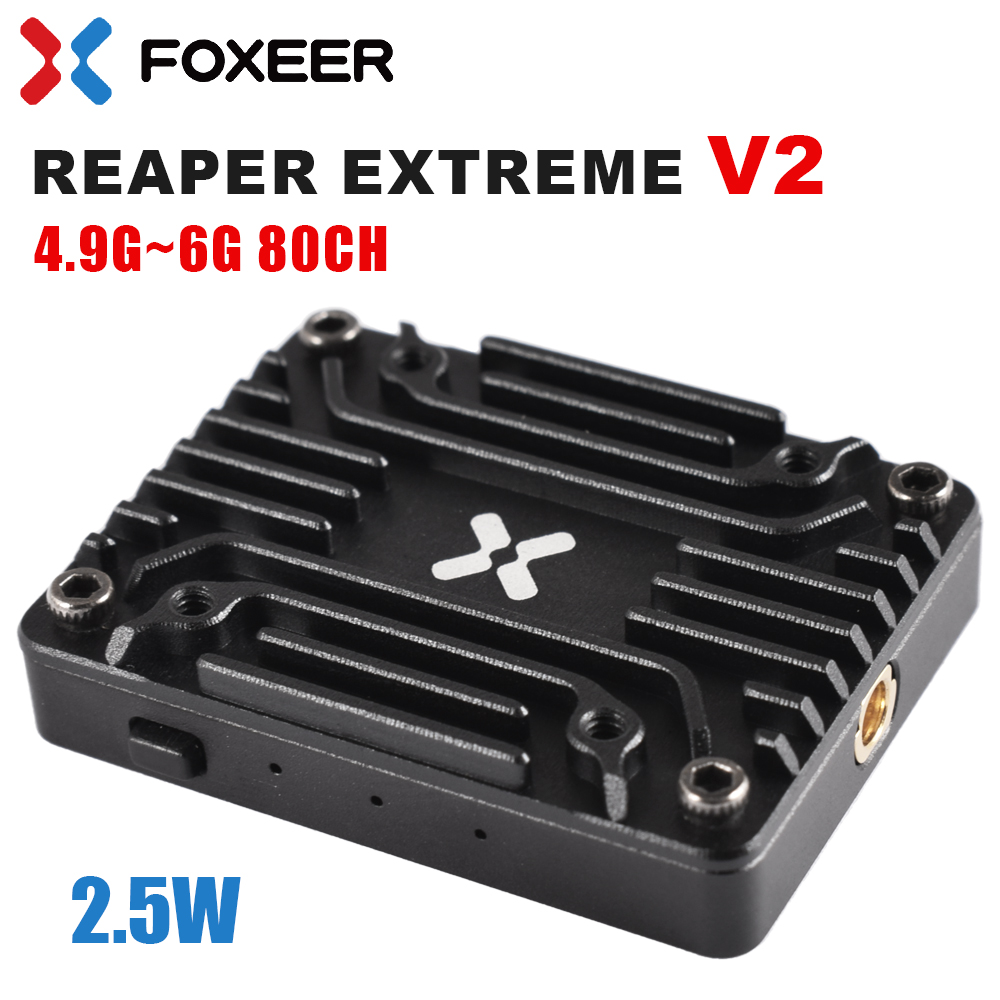 Foxeer 5.8G Reaper Extreme V2  - Foxeer Reaper Extreme 2.5W Vtx avaliação e preço