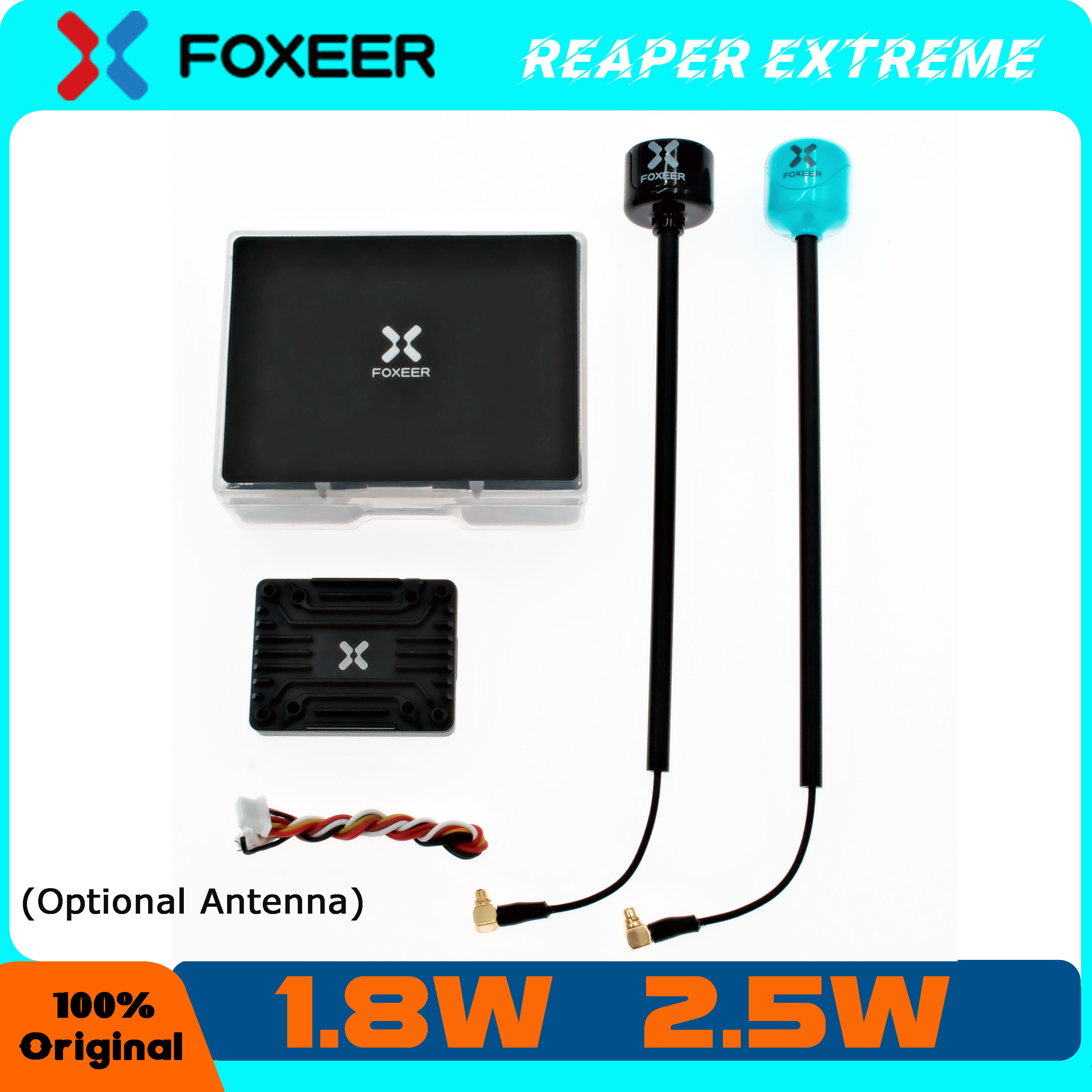 Transmissor Foxeer-comutável p - Foxeer Reaper Extreme 2.5W Vtx avaliação e preço
