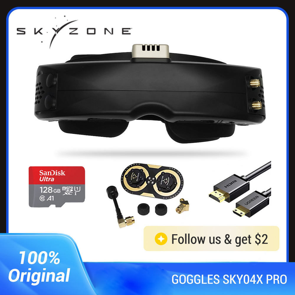 Óculos FPV Skyzone SKY04X PRO  - Skyzone Sky04X Pro Oled Fpv Goggles avaliação e preço